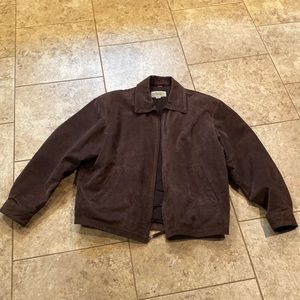 " St. John's Bay" -men's suede-leather jacket